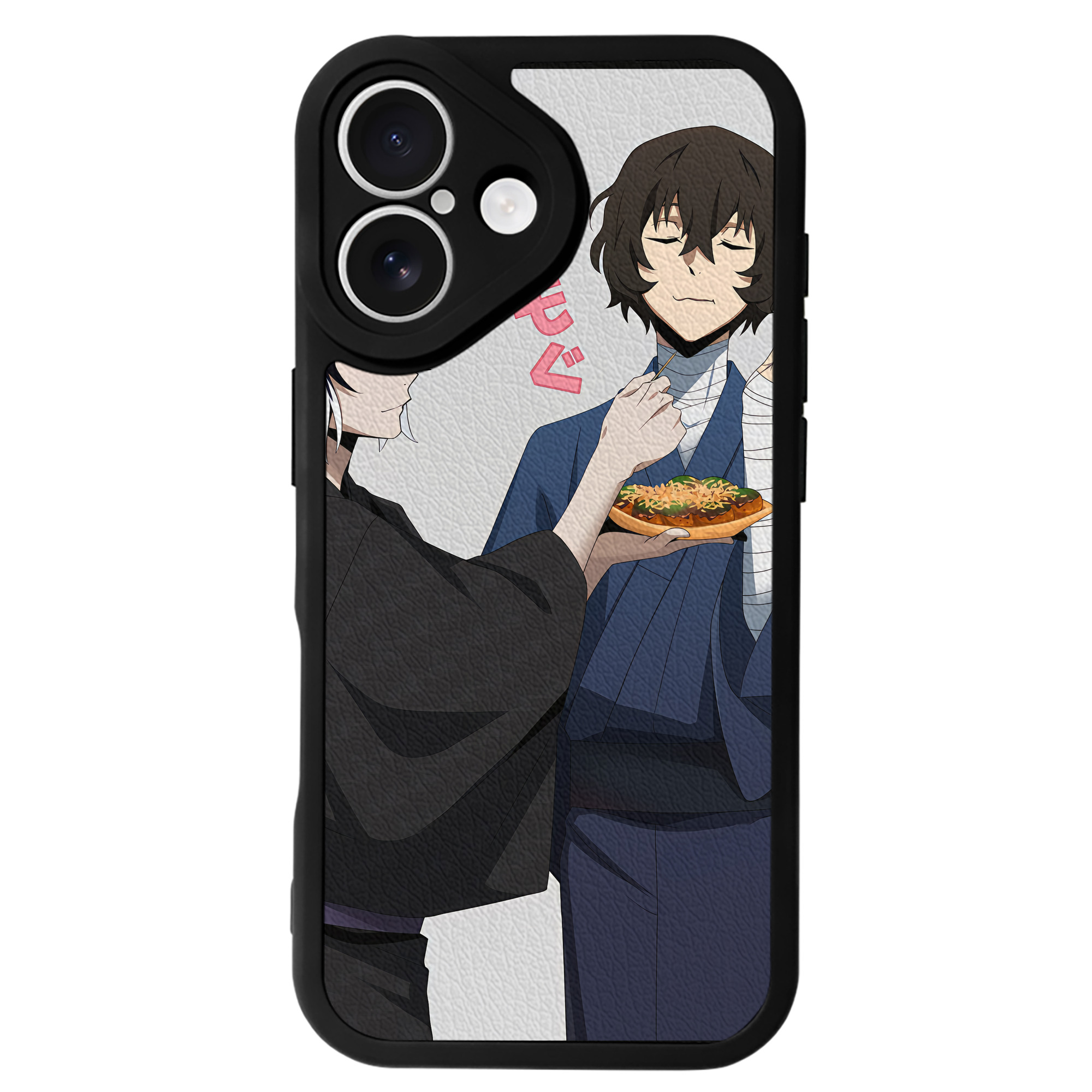 （画像用） 文豪ストレイドッグス Bungo Stray Dogs 【iPhone 16シリーズ対応】シリコンスマホケース（レザー調） 材質：シリコン